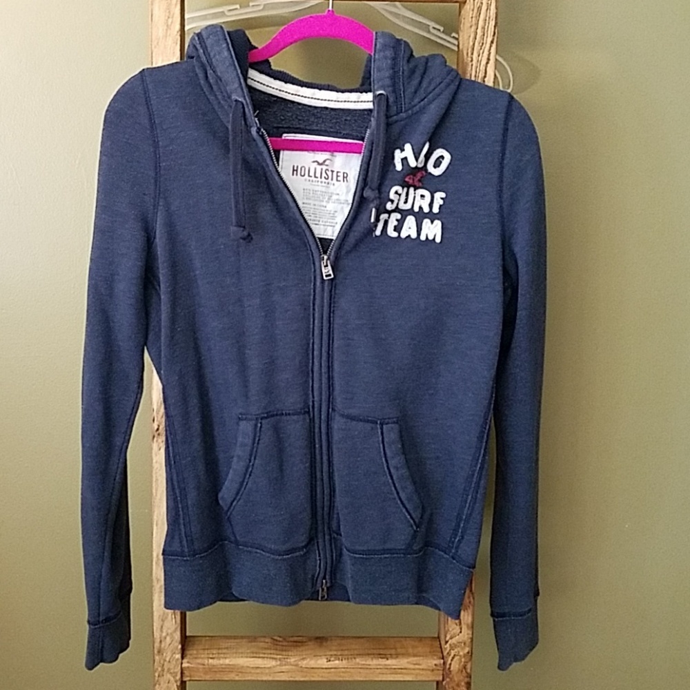 Zip up holder sweatshirt
